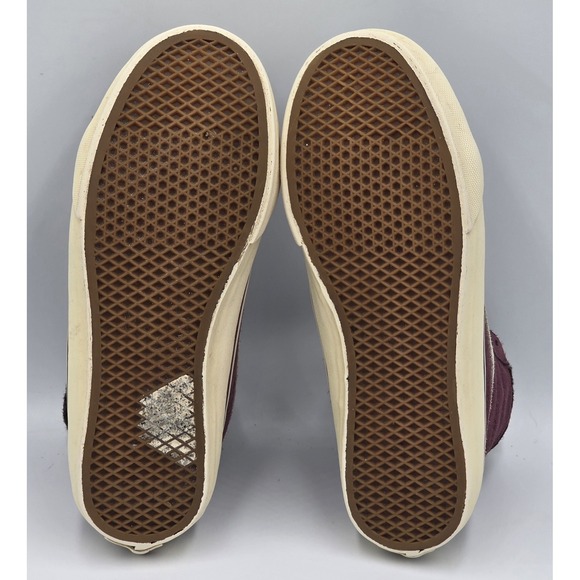 VANS Sk8-Hi Suede Maroon Women's Size 5 High-Top Skateboarding Shoes Sneakers - Picture 12 of 12